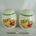 Lovely cerâmica Apple Pepper Shakers